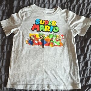 Nintendo Super Mario Kids Gray T-Shirt